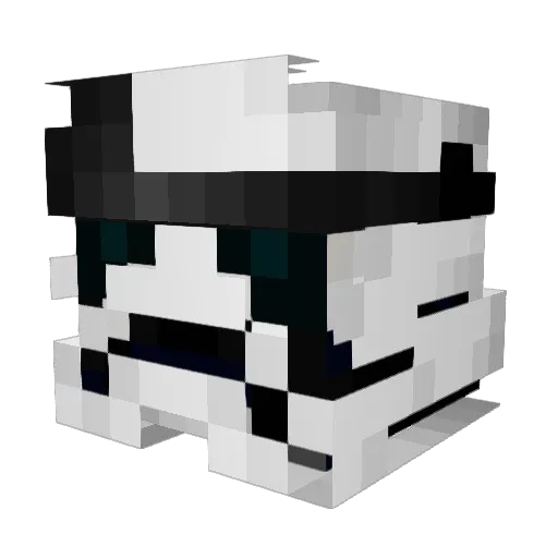 GreenNinjaBBV Minecraft avatar head, 3D render