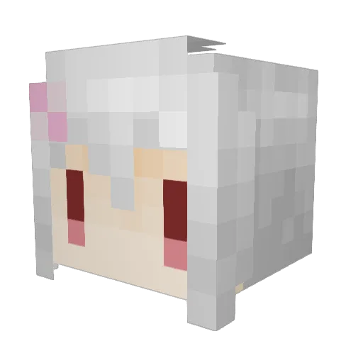 GreenPigeon2333 Minecraft avatar head, 3D render
