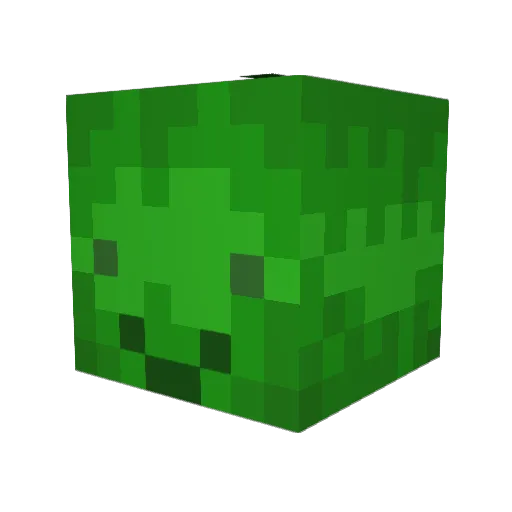 GreenTomato5 Minecraft avatar head, 3D render