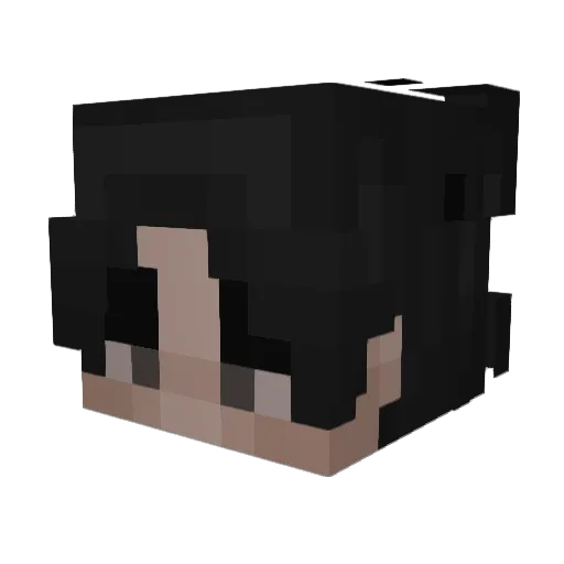 Green_Bar Minecraft avatar head, 3D render