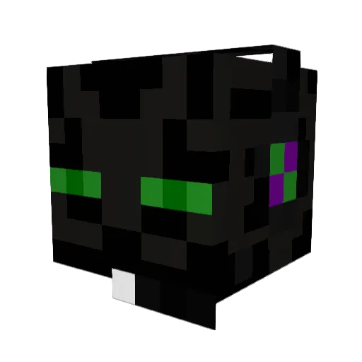 Green_Death13 Minecraft avatar head, 3D render