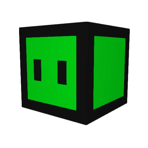 Green_Dragon_GD Minecraft avatar head, 3D render