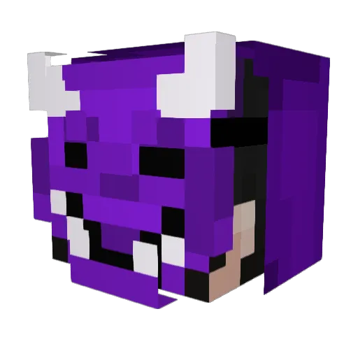 Greenbaypacker Minecraft avatar head, 3D render