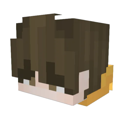 Greenbug2012 Minecraft avatar head, 3D render