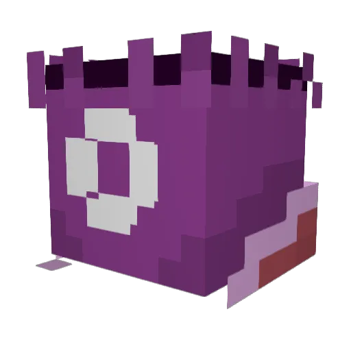 Greendt Minecraft avatar head, 3D render