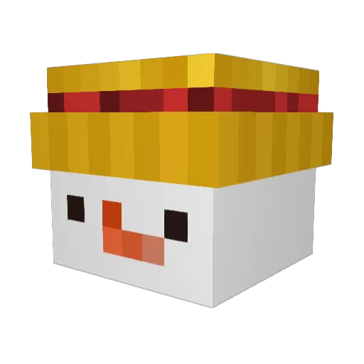 Greenturtle555 Minecraft avatar head, 3D render
