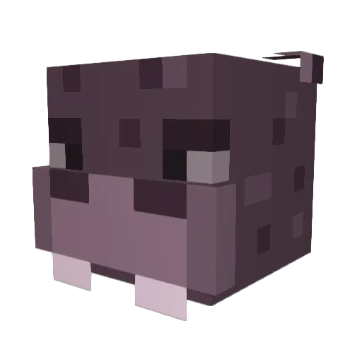 GreenyWoof Minecraft avatar head, 3D render