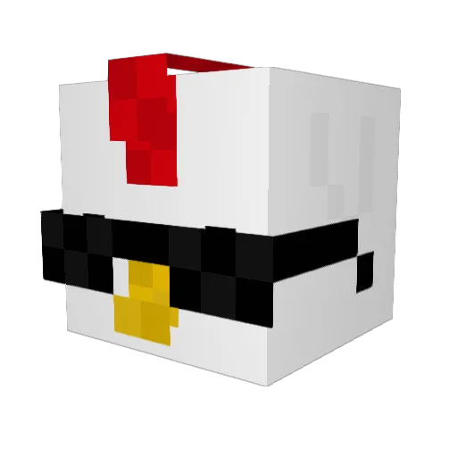 Greg739 Minecraft avatar head, 3D render