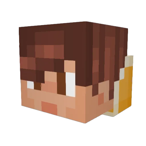 GregHd54 Minecraft avatar head, 3D render