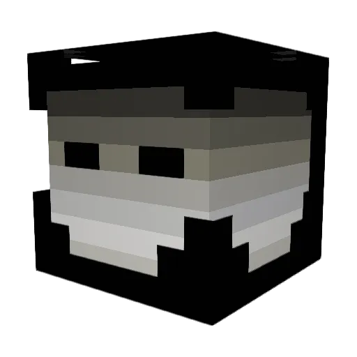 Greg_6969 Minecraft avatar head, 3D render