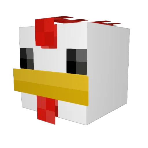 Greg_W_ho Minecraft avatar head, 3D render