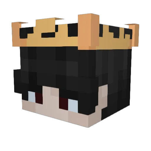 Greg_Wizard Minecraft avatar head, 3D render