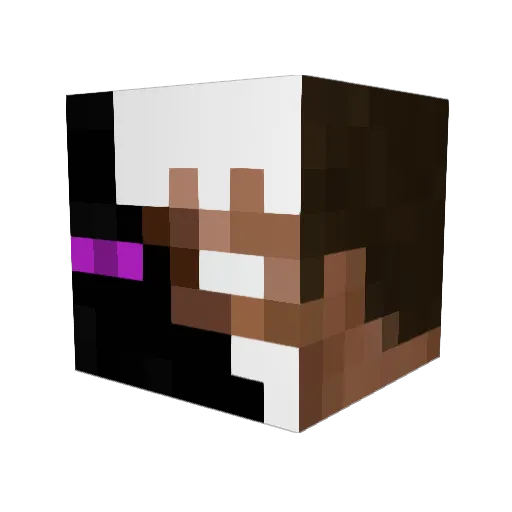 Gregouzzlabouzz Minecraft avatar head, 3D render