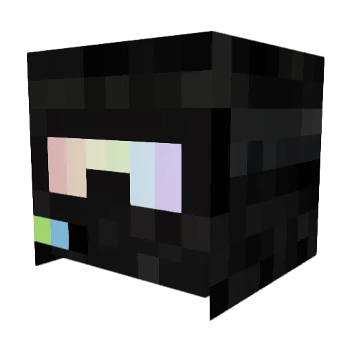Gremo Minecraft avatar head, 3D render
