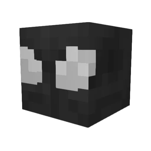 Greninja0417 Minecraft avatar head, 3D render