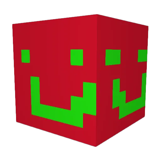 Grete1171 Minecraft avatar head, 3D render