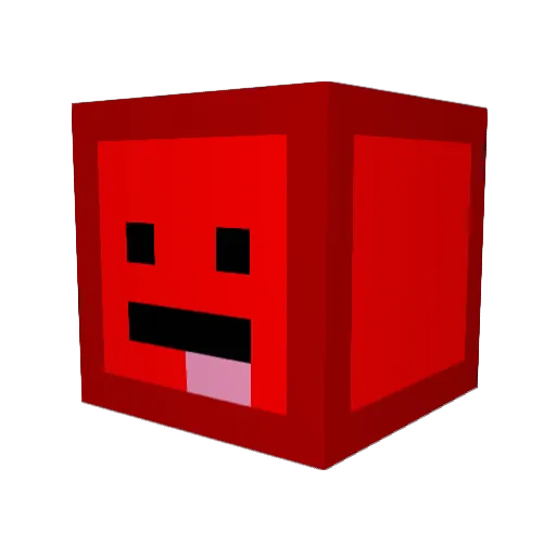 Grev_ Minecraft avatar head, 3D render