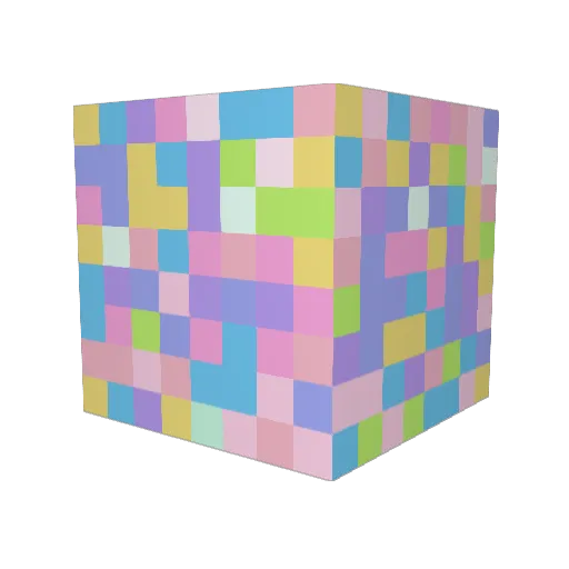 GreyGhost66 Minecraft avatar head, 3D render