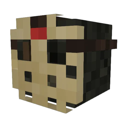 GreyJay01 Minecraft avatar head, 3D render