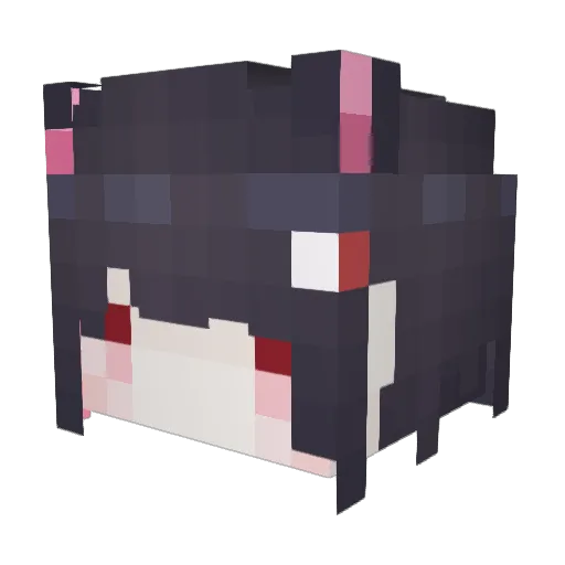 Greyhound21 Minecraft avatar head, 3D render