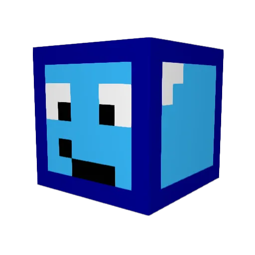 Greyson008 Minecraft avatar head, 3D render