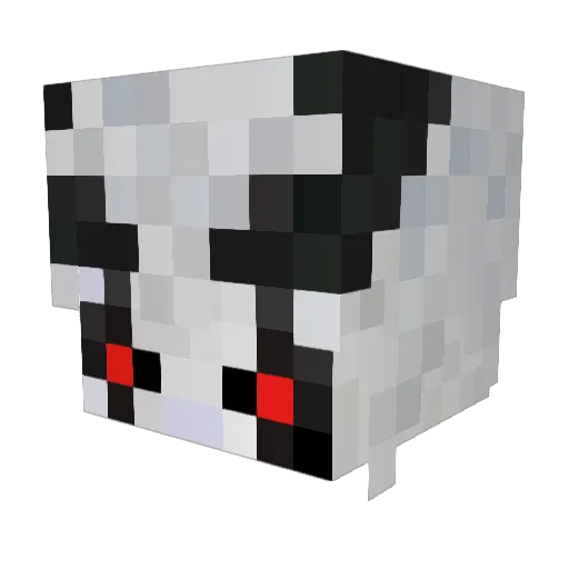 Greysonbtw Minecraft avatar head, 3D render