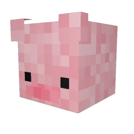 Greystar0421 Minecraft avatar head, 3D render