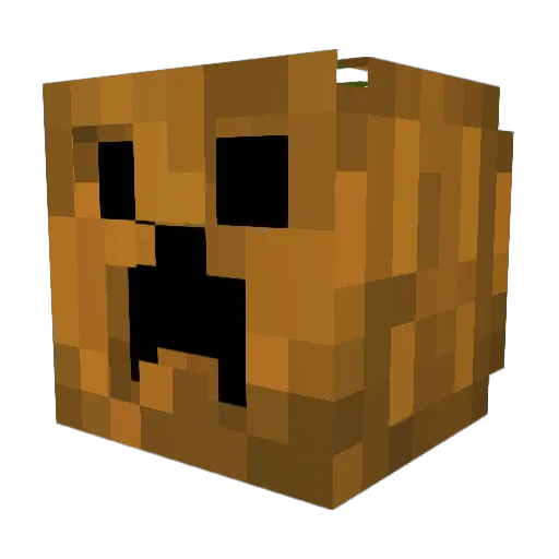 GreywalkerFrak Minecraft avatar head, 3D render