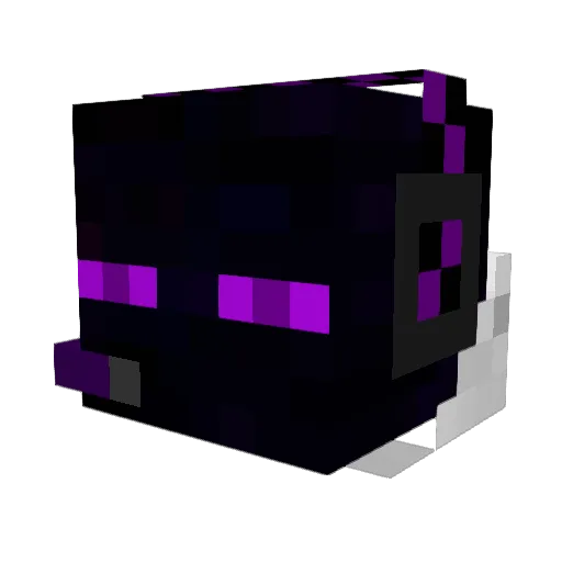 GriMziE1 Minecraft avatar head, 3D render