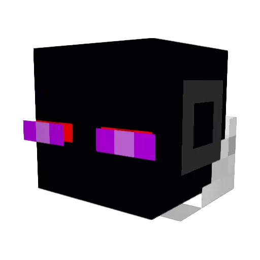 Gridbear7 Minecraft avatar head, 3D render