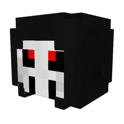 Grief_Everyone Minecraft avatar head, 3D render