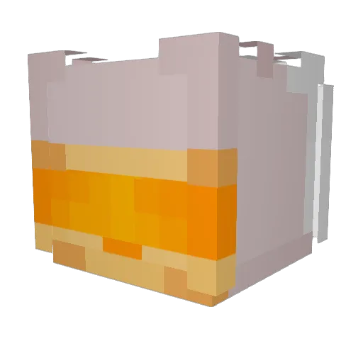 Griefbringer768 Minecraft avatar head, 3D render