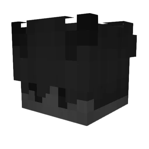 GrieferBOT Minecraft avatar head, 3D render