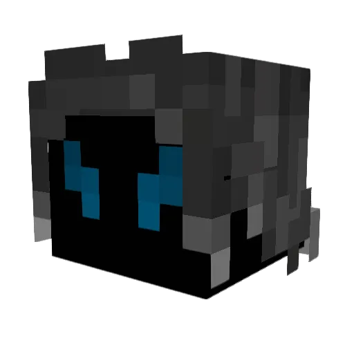 GrievousGuy Minecraft avatar head, 3D render