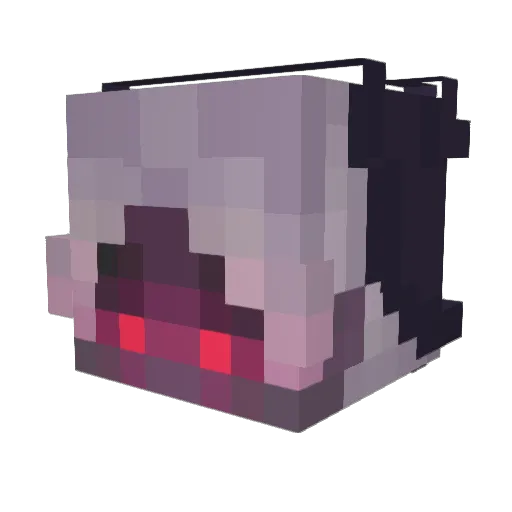 GriffinHelm78 Minecraft avatar head, 3D render