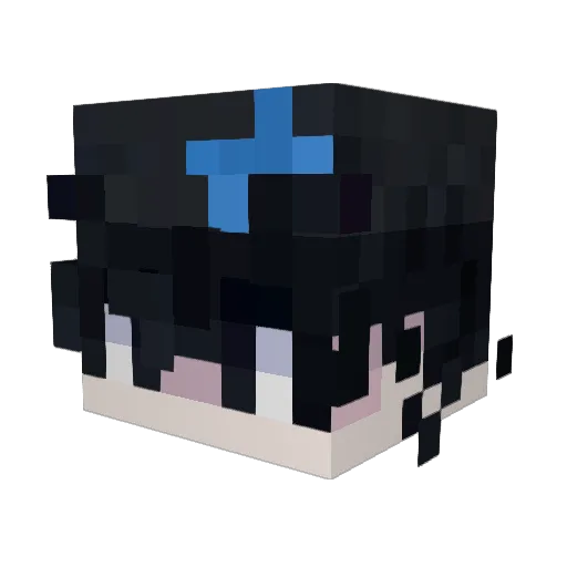 Griffin_NE Minecraft avatar head, 3D render