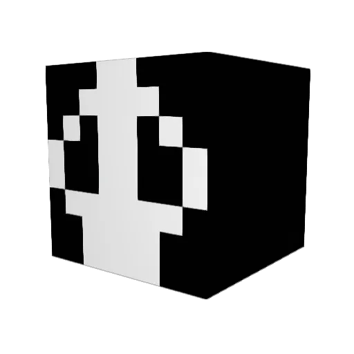 Griffin_br Minecraft avatar head, 3D render