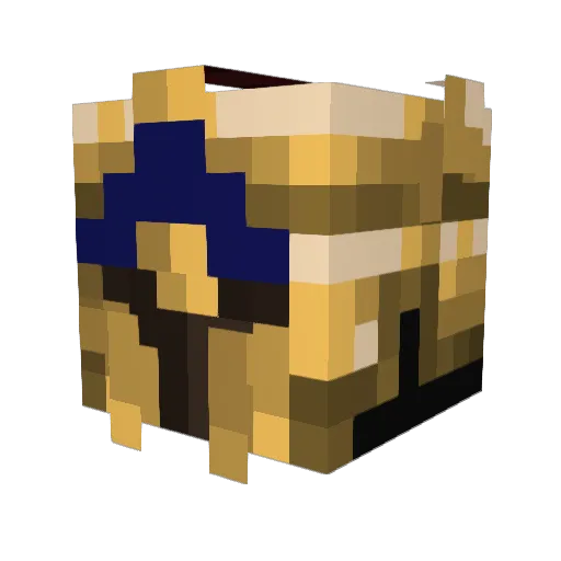 Griffindude2 Minecraft avatar head, 3D render