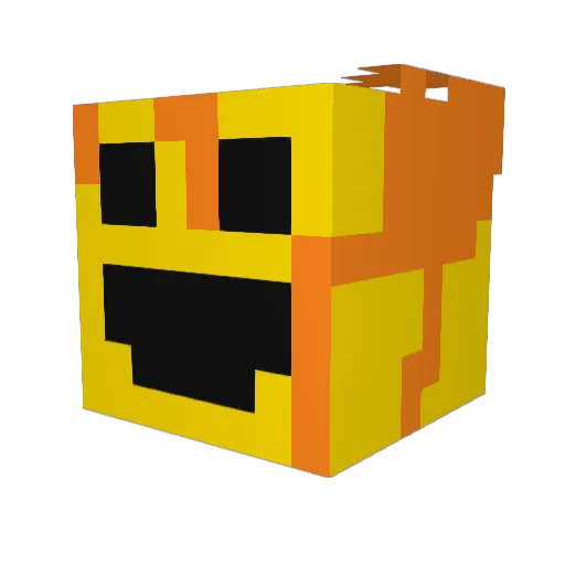 GriffonOak Minecraft avatar head, 3D render