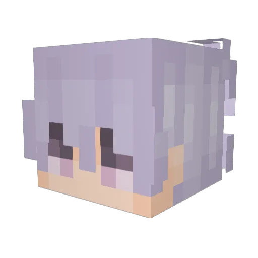 GrilledBeaf Minecraft avatar head, 3D render