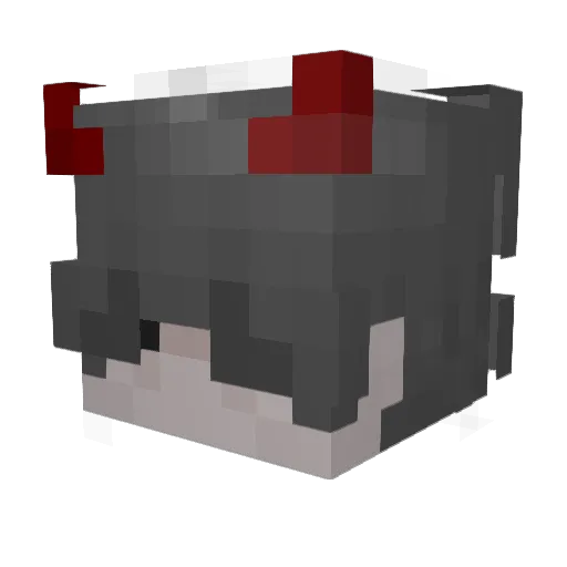 GrilledCheeseer Minecraft avatar head, 3D render