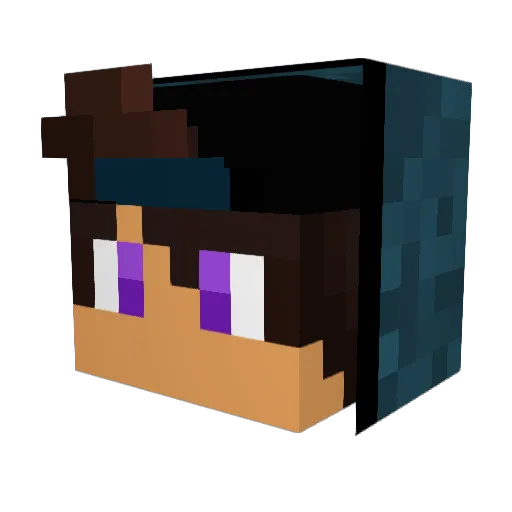 GrilledHamCheese Minecraft avatar head, 3D render