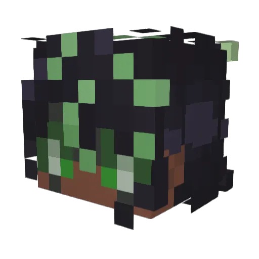 Grilled_Maker Minecraft avatar head, 3D render
