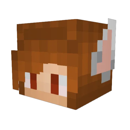 GrillieSkillz Minecraft avatar head, 3D render