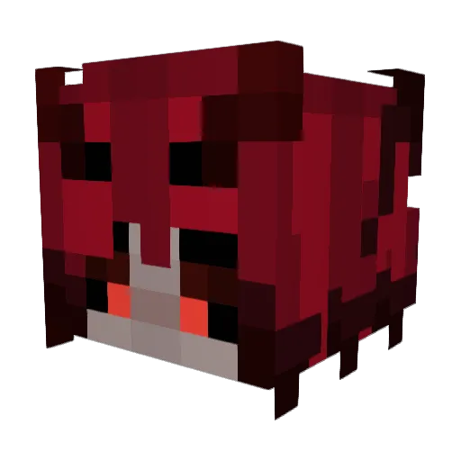 Grilltoncheese Minecraft avatar head, 3D render