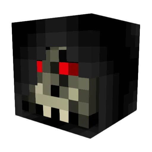 GrimReaper556 Minecraft avatar head, 3D render