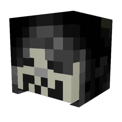 GrimReaper7903 Minecraft avatar head, 3D render