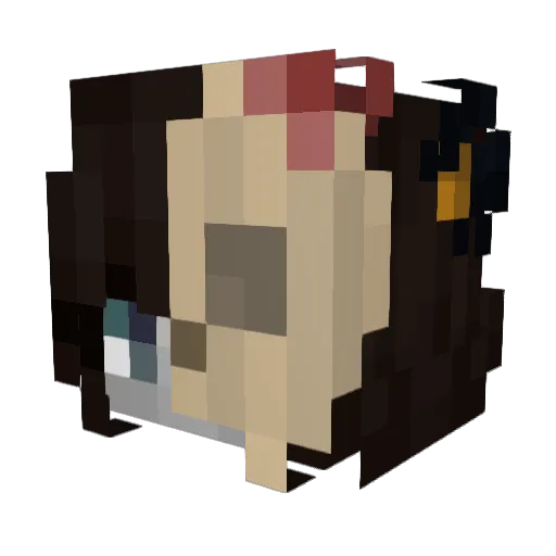 GrimReaper994 Minecraft avatar head, 3D render