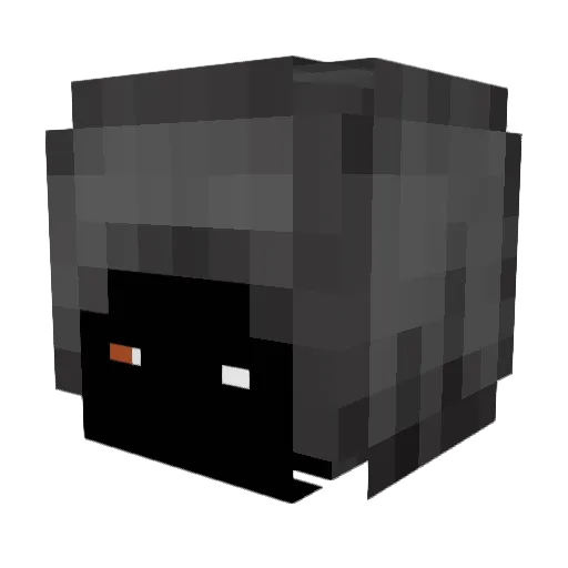 GrimReapers_Mum Minecraft avatar head, 3D render