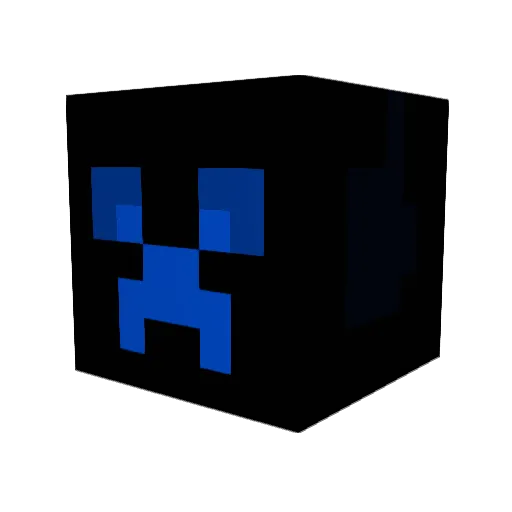 GrimRepperr Minecraft avatar head, 3D render